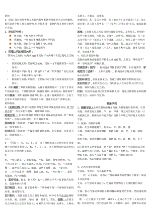 中医学资料：课件总结.docx