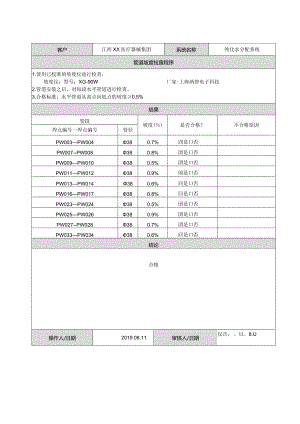PW管道 坡度测试报告.docx