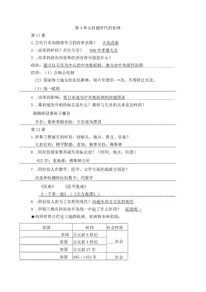 九上11—21课学案知识点答案.docx