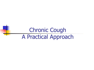 Chronic Cough2.ppt