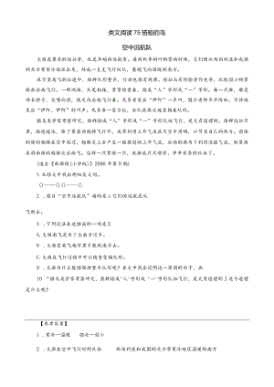 类文阅读-15-搭船的鸟.docx