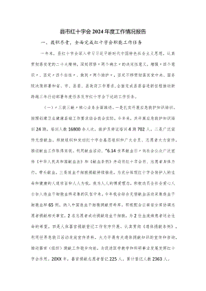 县市红十字会2024年度工作情况报告.docx