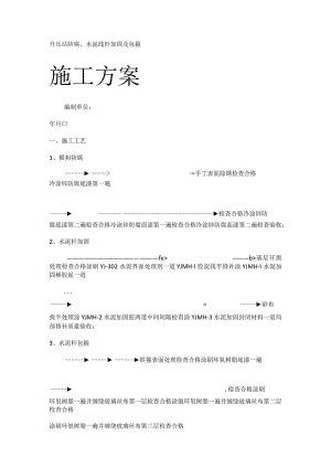 升压站防腐、线杆加固及包箍紧急施工实施方案.docx