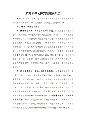 党总支书记抓党建述职报告.docx