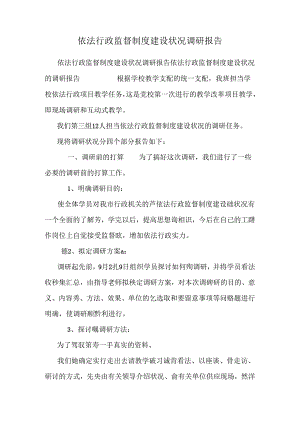 依法行政监督制度建设情况调研报告.docx