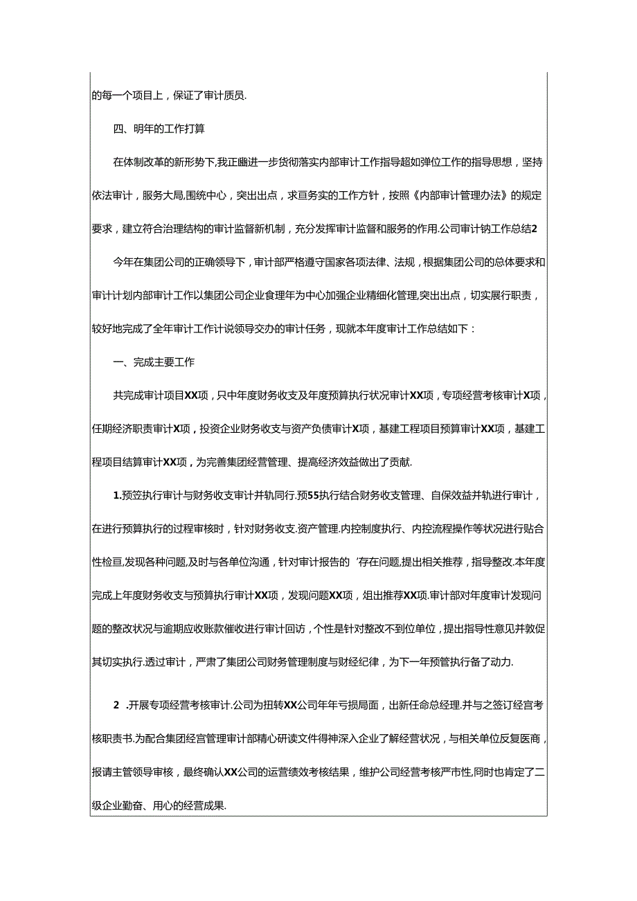 2024年公司审计年终工作总结.docx_第3页