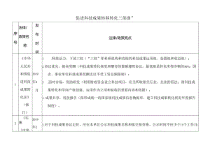 促进科技成果转化三部曲政策梳理.docx