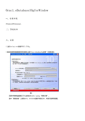 Oracle10gforXP安装XXXX.docx