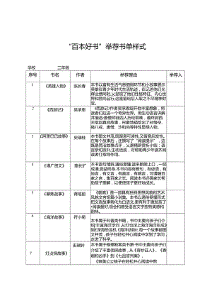 二年级好书推荐汇总.docx