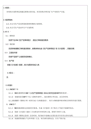 MS-WK-002 PMC下单排产管理规范.docx