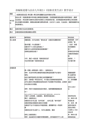 2.1 创新改变生活.docx