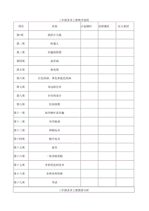 人美版小学三年级美术上册教案全册.docx