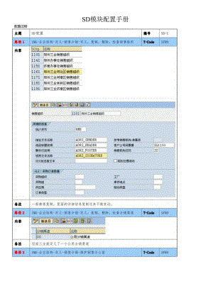 SAPSD模块基本配置.docx