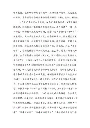 X市宜居宜业和美乡村建设情况调研报告.docx