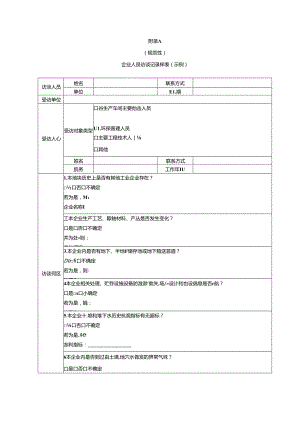 农药制造行业重点关注污染物清单.docx
