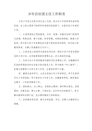 少年宫社团主任工作职责.docx