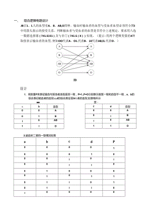 组合逻辑电路设计.docx