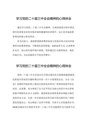 党的二十届三中全会精神学习体会研讨发言材料十七篇.docx