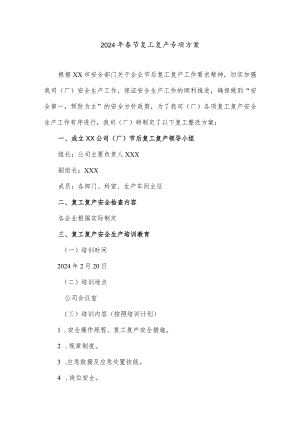 住建局2024年春节节后复工复产专项方案.docx