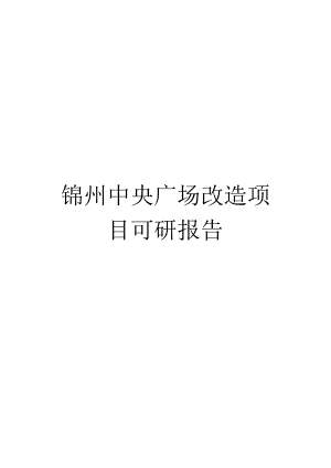 中央广场改造项目的可行性研究报告425号文件.docx