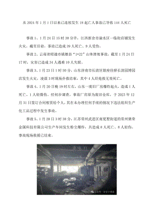 2024年元月份以来发生的事故汇总.docx