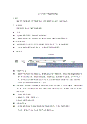 《公司内部审核管理办法》.docx