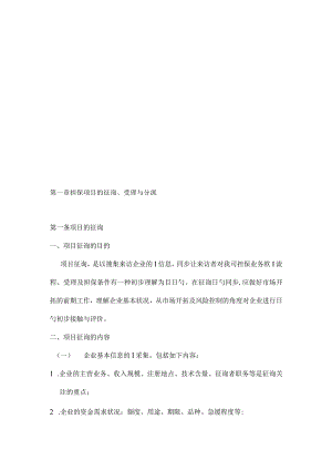 担保公司尽职调查手册.docx