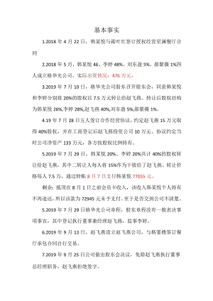 律师庭前准备工作实务--【通用类】4--3基本事实.docx
