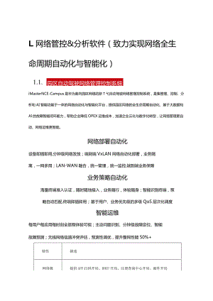 华为设备功能总结.docx