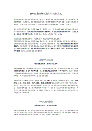 全场景赋能看500强企业展现费用管理新高度.docx