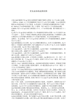 常见晶体结构图.docx