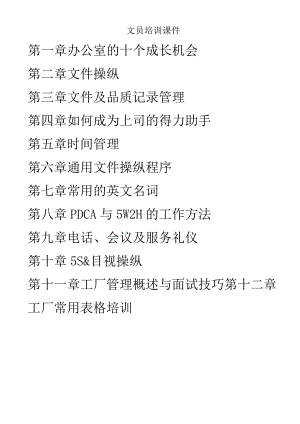 文员培训课件.docx