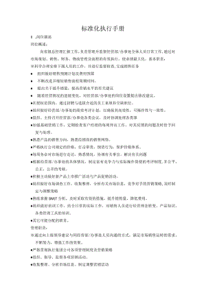标准化执行手册.docx