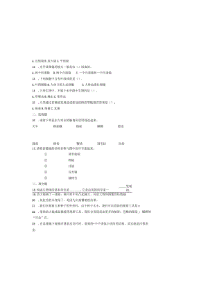 最新教科版小学六年级科学上册第一单元《微小世界》常考易错培优检测卷（附答案）.docx