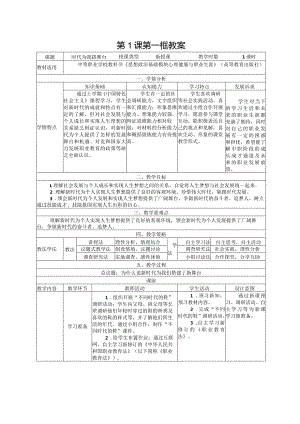 无水印纯文字版推荐最新国规教材新课标高教版中职思政《心理健康与职业生涯》教案《时代为我搭舞台》教案《做新时代追梦人》教案《认识.docx