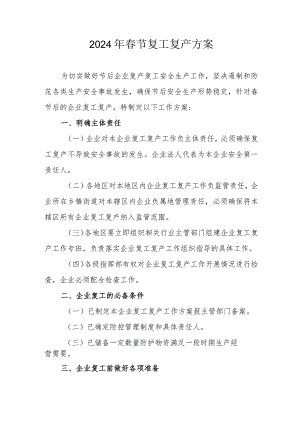 2024年桩基础工程项目春节复工复产实施方案.docx