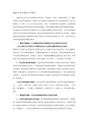 2024年全区组织工作要点.docx
