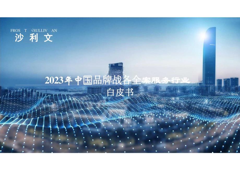 2023年中国品牌战略全案服务行业研究报告.docx_第1页