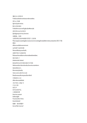 Castlevania：Nocturne《恶魔城：夜曲（2023）》第一季第三集完整中英文对照剧本.docx