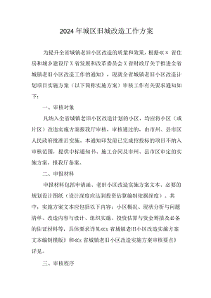 2024年设计院城区旧城改造工作方案.docx