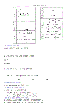 专题03：正弦函数的图像与性质.docx