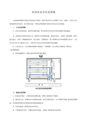 实训室安全应急预案.docx