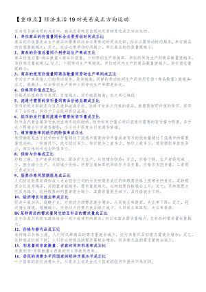 经济生活19对关系成正方向运动.docx