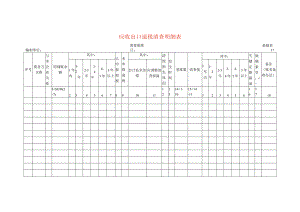 应收出口退税清查工作底稿明细表.docx