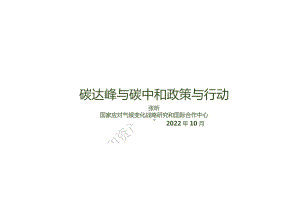 张昕-能源协会-碳达峰碳中和政策与行动.docx