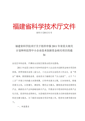 XX年星火计划科技中小企业技术项目管理创新.docx
