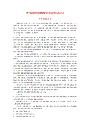 各类抗菌药物的适应证和注意事项.docx