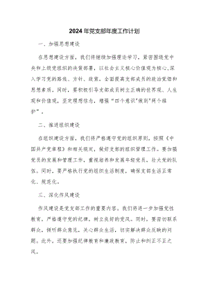 2024年党支部年度工作计划.docx
