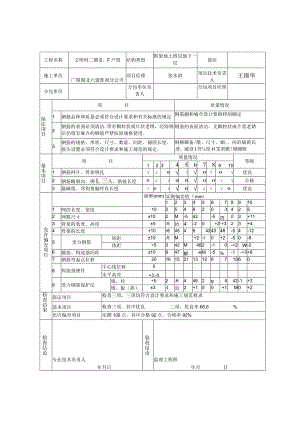 钢筋绑扎分项工程质量验收记录表.docx