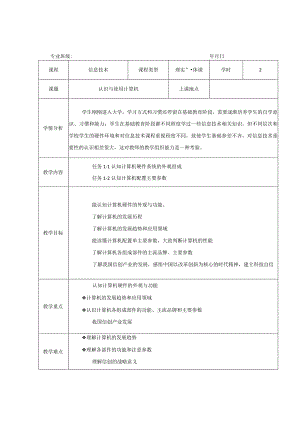 信息技术基础教学教案.docx